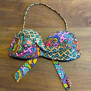 Swim Suit Set Top and Bottom Size Large